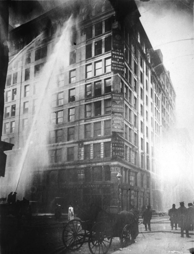 Incendio fábrica textil nueva york 25 de marzo
